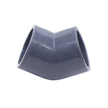 Atlas 75mm x 45 Degree PVC Elbow - Per Pcs