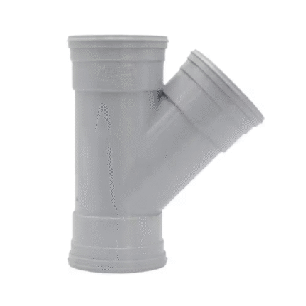 Atlas PVC Y Tee, 2", Equal Connector
