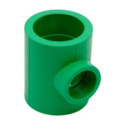 Cosmoplast PPR Tee 20mm, Equal Branch, Fusion-Weld, Low Pressure Drop