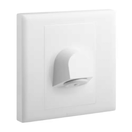 Legrand Eloe Cable Outlet, 1-Gang 20A, Neat Cable Exit for Fixed Appliances, Gives Clean Look, Suitable for Networking – White