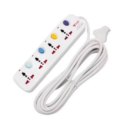 Veto 4 Way Universal Power Extension Cord