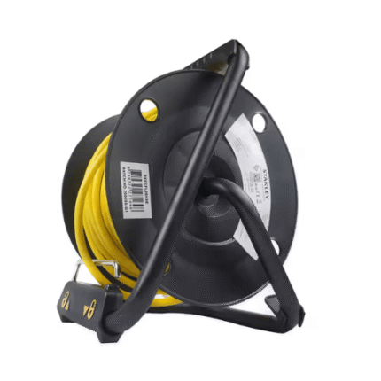 Stanley 4 Socket 25m Cable Reel