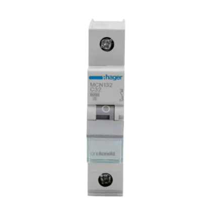Hager 10A 1Pole 6Ka Miniature Circuit Breaker (MCB)