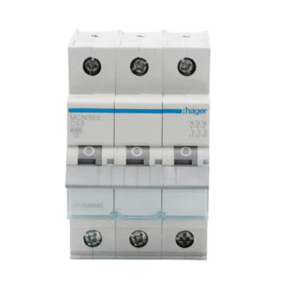 Hager 40A 3Pole Isolator Modular Break Switch