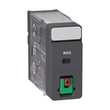 Schneider Zelio Plug-In Relay RXG21B7, 24VAC Coil, DPDT Contacts, LED Indicator
