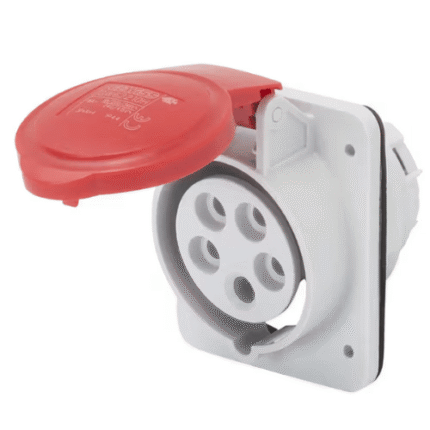 Gewiss 5 Pin Industrial Female Socket - 32A 220V