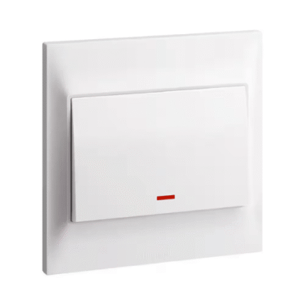 Legrand Belanko Water Heater Switch 20A, High-Load Control, Robust Mechanism, Flush-Mount