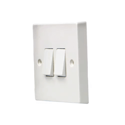 Selex 2 Gang 1 Way Switch